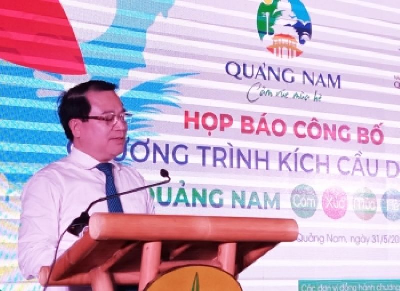 HỌP BÁO CÔNG BỐ CHƯƠNG TRÌNH KÍCH CẦU DU LỊCH &quot;QUẢNG NAM - CẢM XÚC MÙA HÈ&quot;